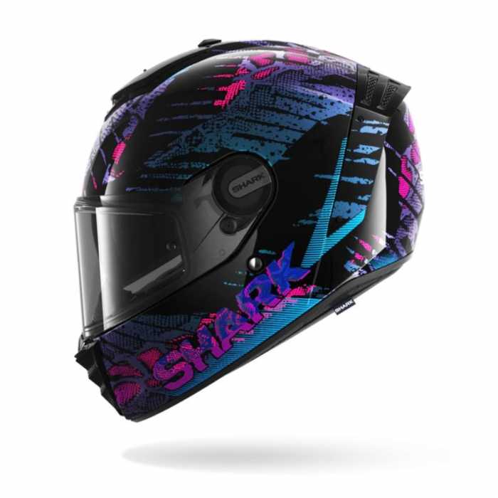Casco Spartan RS Reptaia Nero Camaleon