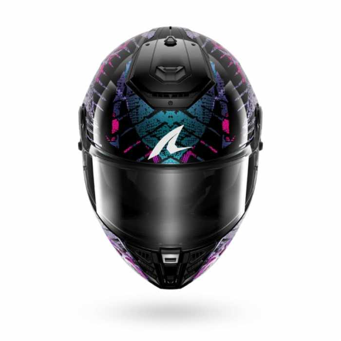 Casco Spartan RS Reptaia Nero Camaleon