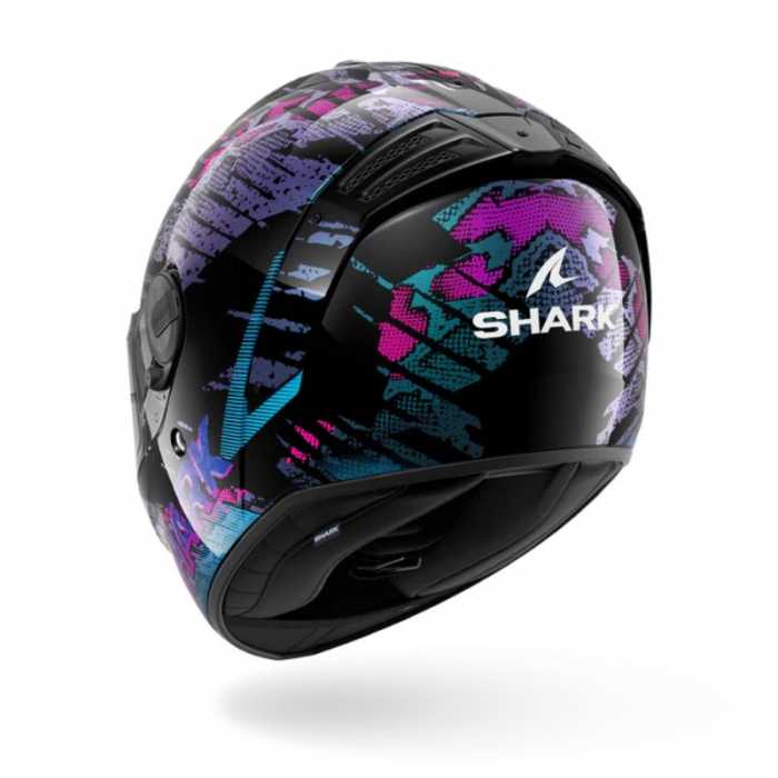 Helmet Spartan RS Reptaia Black Camaleon