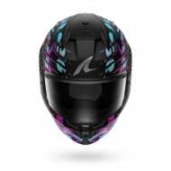 Helmet D-Skwal 3 Reptaia Matt Black Purple Teal