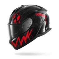 Helmet D-Skwal 3 Shiever Black Anthracite Red