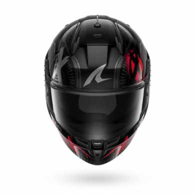 Helmet D-Skwal 3 Shiever Black Anthracite Red