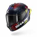 Casco Skwal Cup Speed-Vib Blu Giallo Rosso
