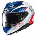 Casco F71 Catos MC21 Bianco Blu Rosso