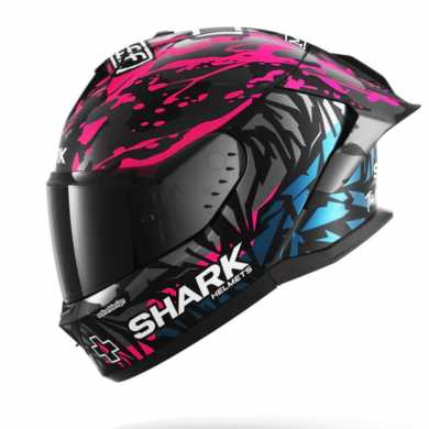 Helmet Skwal Cup Replica Redding Mat Blue Pink