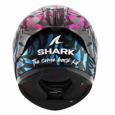 Helmet Skwal Cup Replica Redding Mat Blue Pink
