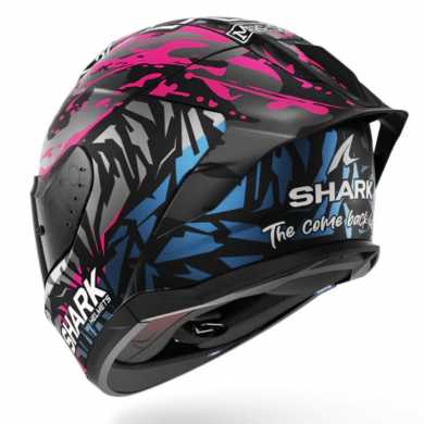 Helmet Skwal Cup Replica Redding Mat Blue Pink