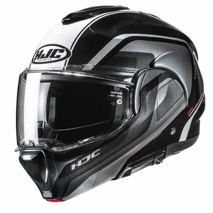 HJC Helmet F100  Reff MC21 Black Grey