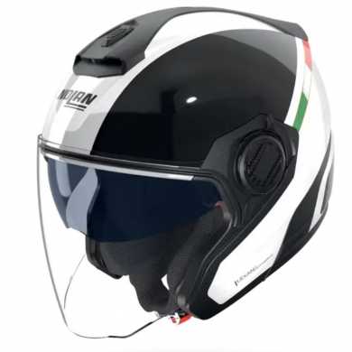Helmet N40-5 06  Integro Black White Italy