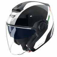 Helmet N40-5 06  Integro Black White Italy