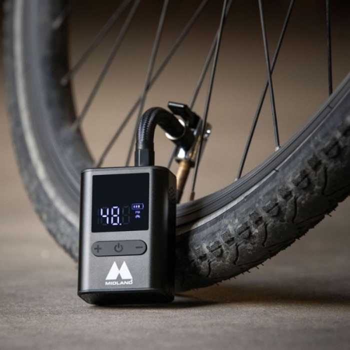 Enerpump Mini: Portable air compressor with Power Bank