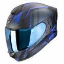 Casco Exo 530 Air Theras Nero Opaco Blu