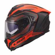 Casco FF817 Challenger II Dravix Nero Rosso Opaco