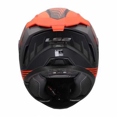Casco FF817 Challenger II Dravix Nero Rosso Opaco