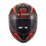 Casco FF817 Challenger II Dravix Nero Rosso Opaco