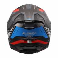 Casco Vector II FF811 Savage Carbonio Bianco Blu Rosso