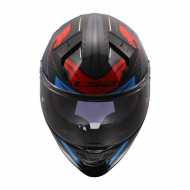 Casco Vector II FF811 Savage Carbonio Bianco Blu Rosso
