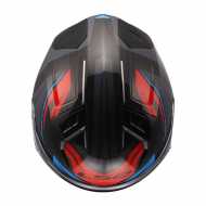 Casco Vector II FF811 Savage Carbonio Bianco Blu Rosso