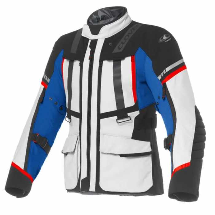 Jacket Savana 4 Wp Grey Blue Red