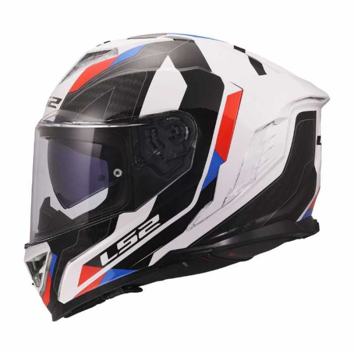 Casco FF818 Storm III Sporty Nero Bianco Blu Rosso
