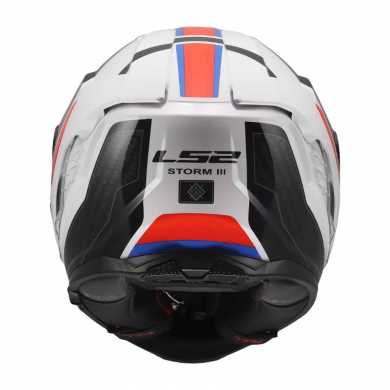 Casco FF818 Storm III Sporty Nero Bianco Blu Rosso