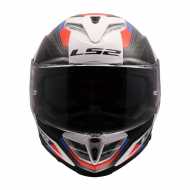 Casco FF818 Storm III Sporty Nero Bianco Blu Rosso
