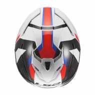 Casco FF818 Storm III Sporty Nero Bianco Blu Rosso