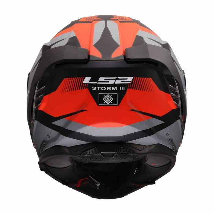 Helmet FF818 Storm III Komai Matt Black Grey Red