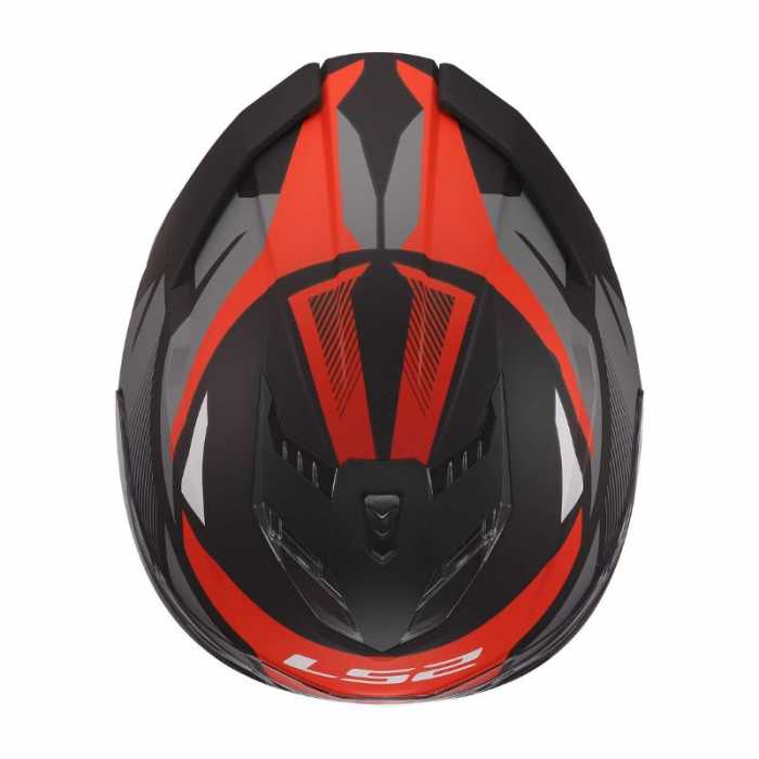 Helmet FF818 Storm III Komai Matt Black Grey Red