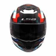 Helmet Stream II Mika Black Matt White Red Blue