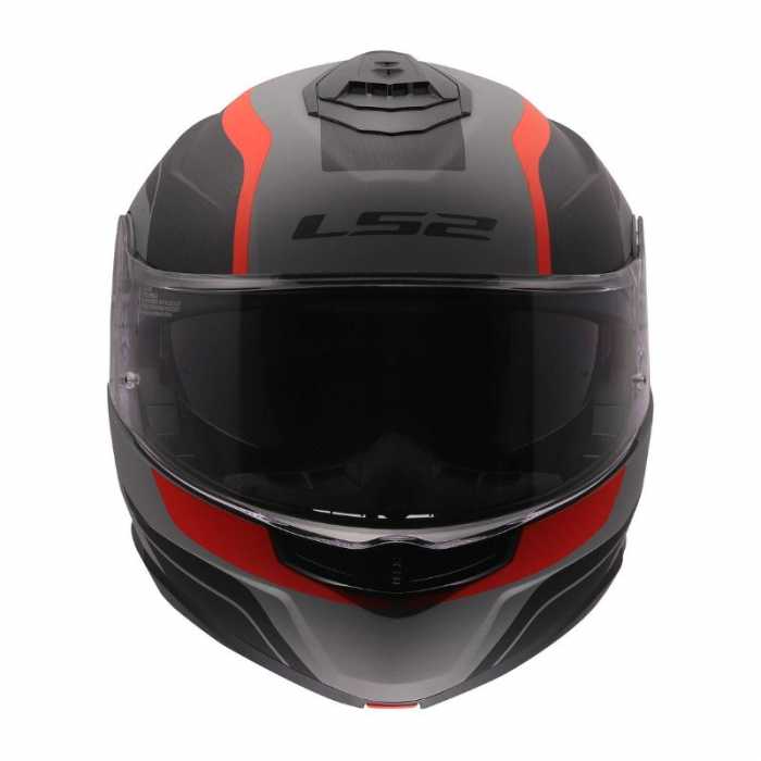 Helmet FF908 Strobe II Monza Matt Black Grey Red