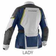 Giacca Outland-3 Wp Lady Grigio Blu Giallo