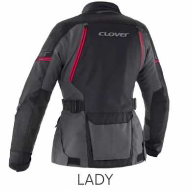 Jacket Outland-3 Wp Lady Red Black Grey