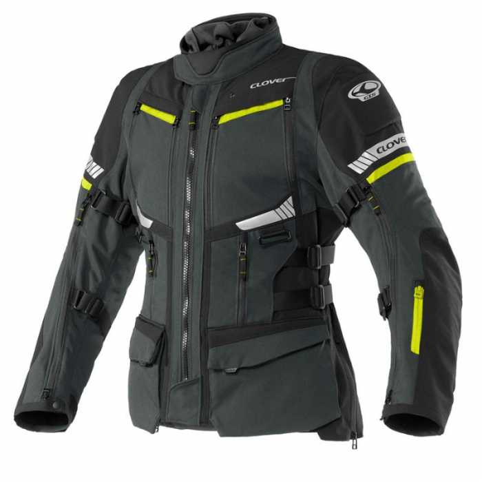 Jacket GTS-5 Airbag WP Anthracite Yellow