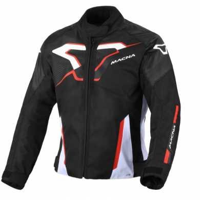 Macna Tazar 2.0 WP Jacket Lady Black White Red