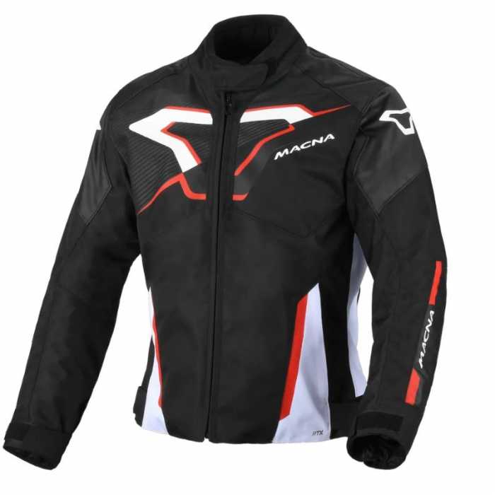 Macna Tazar 2.0 WP Jacket Lady Black White Red