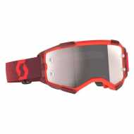 Goggle Fury White Black Lens Blue