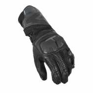 Glove Thandor Leather Black Red