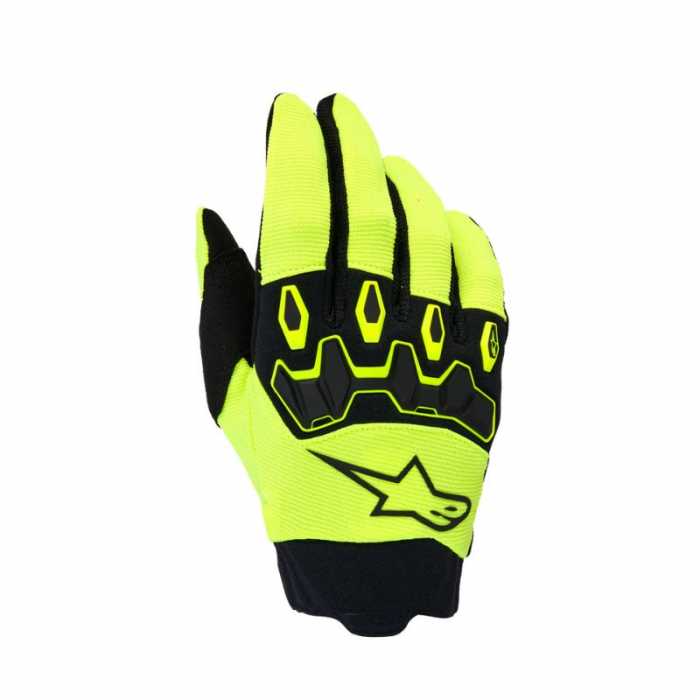 Guanto Full Bore V2 Youth Giallo Fluo Nero