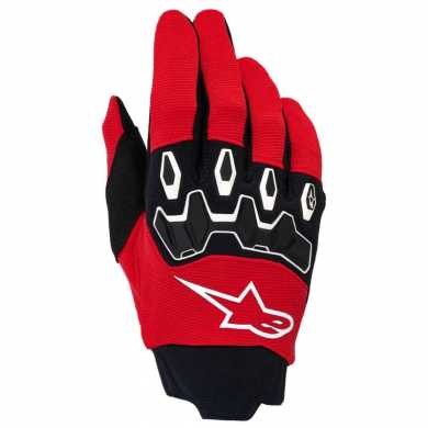 Glove Full Bore V2 Red Black