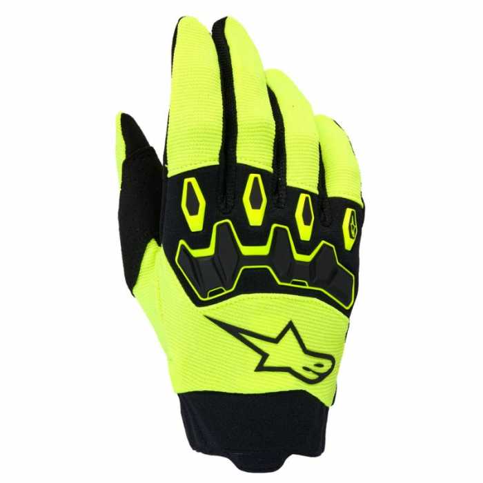 Glove Full Bore V2 Yellow Black
