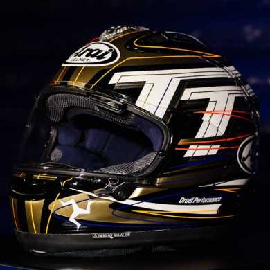 Casco Arai RX-7 V Evo Isle Of Man T26