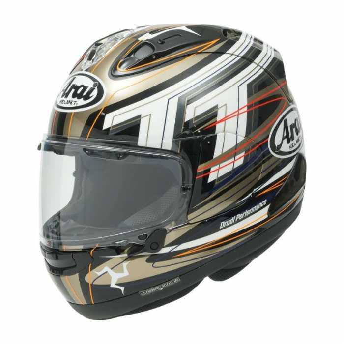 Casco Arai RX-7 V Evo Isle Of Man T26