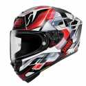 Casco X-SPR PRO Valion TC1 Bianco Rosso Nero
