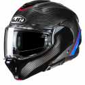 Casco HJC F100 Stan Carbonio Blu MC21