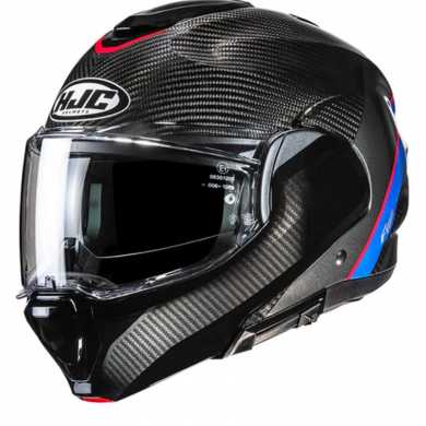 Casco HJC F100 Stan Carbonio Blu MC21