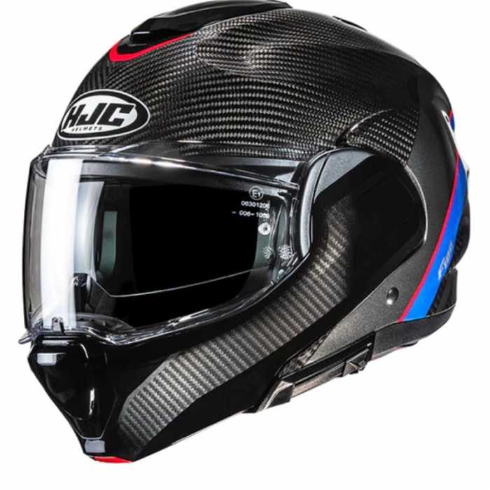 HJC Helmet F100 Stan Carbon Blue MC21