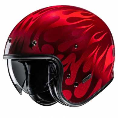 Casco V31 Firo MC1Rosso