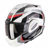 Helmet Exo Tech Evo Pro Acuti White Red Grey