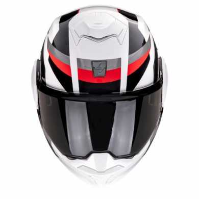 Casco Exo Tech Evo Pro Acuti Bianco Rosso Grigio